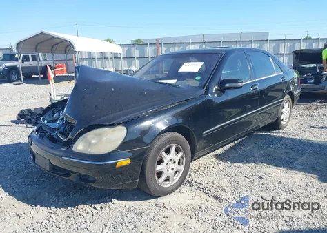 2002 Mercedes-Benz S 430 из США, поврежденный, VIN WDBNG70J42A304463